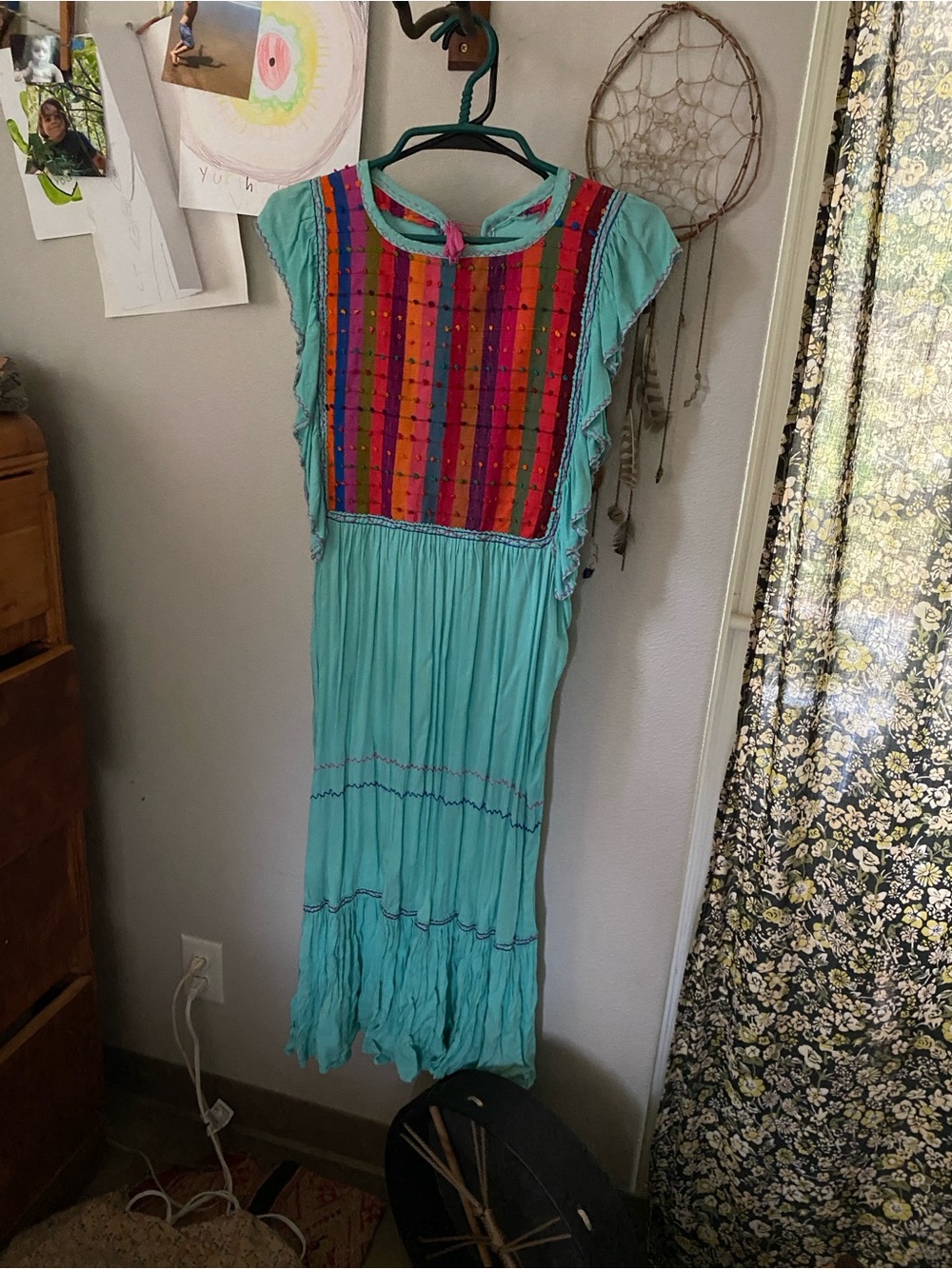Handmade Oaxacan Soft Cotton Dress